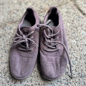 Allbirds The Wool Runners Purple size W8